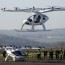 drone taxi take first spin in air