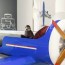 aeroplane themed bedroom for kids