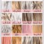 diffe shades of blonde hair color