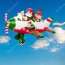 flying with elves in