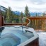 in banff with private hot tubs