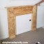 how to build a faux fireplace simple