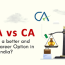 acca vs ca difference between ca and