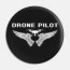 drone pilot with wings drones pin