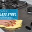 how to clean a stainless steel stovetop