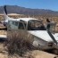 plane crash landing in the desert