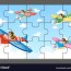 jigsaw puzzle game with kids flying