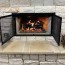 wood to gas fireplace conversion in