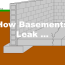 fix hydrostatic pressure in basement