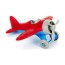 recycled plastic airplane toy