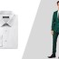 how to wear a green suit color