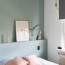 sage green color to refresh the bedroom