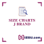 j brand size charts sizgu com