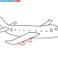 to draw a plane easy drawing tutorial