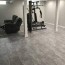 basement tile flooring featuring