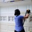 how to paint shutters and garage doors
