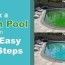 fix a green pool in 5 easy steps get