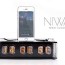 niwa nixie clock and iphone 5 dock
