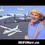 blippi flies in a private jet