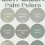gray green paint colors