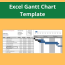 excel gantt chart template for tracking