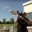 down drones with radio waves
