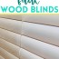 how to clean faux wood blinds december