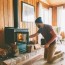how to convert gas fireplace to wood
