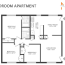3x2 3 bed apartment new horizons