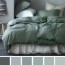 grey green bedroom color palette