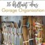 16 brilliant diy garage organization ideas