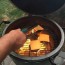 grilling burgers on the big green egg