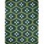 green trellis rug available through