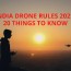 draft drone rules 2021