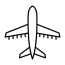 airplane line icon 4568837 vector art