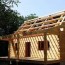 roof systems custom built log homes