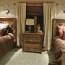 luxe hunting lodge rustic bedroom