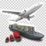 airplane freight transport cargo ship