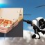 south korea drones to deliver pizza in