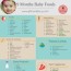 9 months baby food chart 9 month baby
