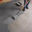 apply epoxy coating to a garage floor