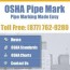 osha pipe marking charts identify