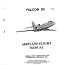falcon 50 airplane flight manual