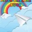 paper airplane book for kids color