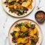 sautéed beet greens with roasted beets