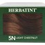 herbal haircolor permanent gel 5n light