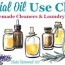 essential oil use chart for homemade