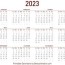 2023 calendar beta calendars