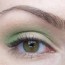 eotd easy to wear green eyeshadow