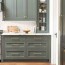 green kitchen cabinets centsational style